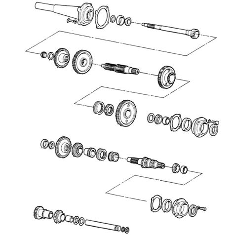 ford 3000 transmission parts diagram